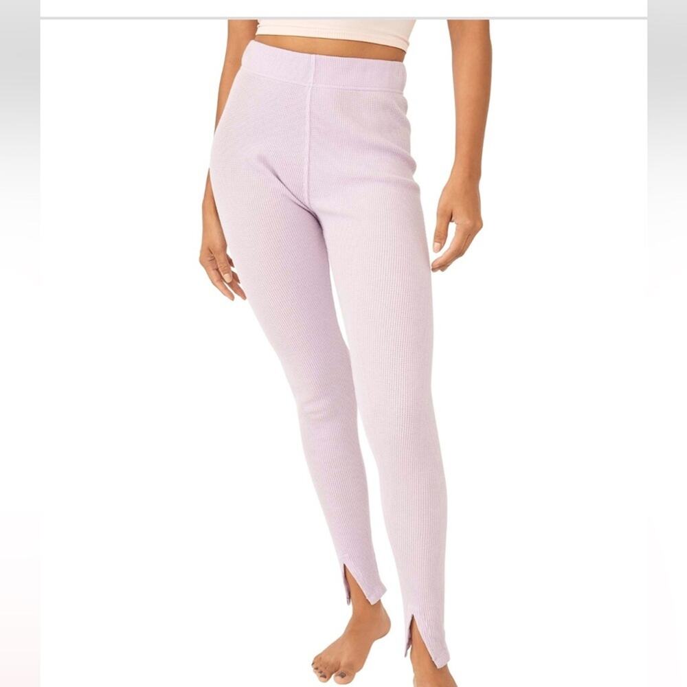Free People Purple Early Night Leggings Lilac-XS  NWT